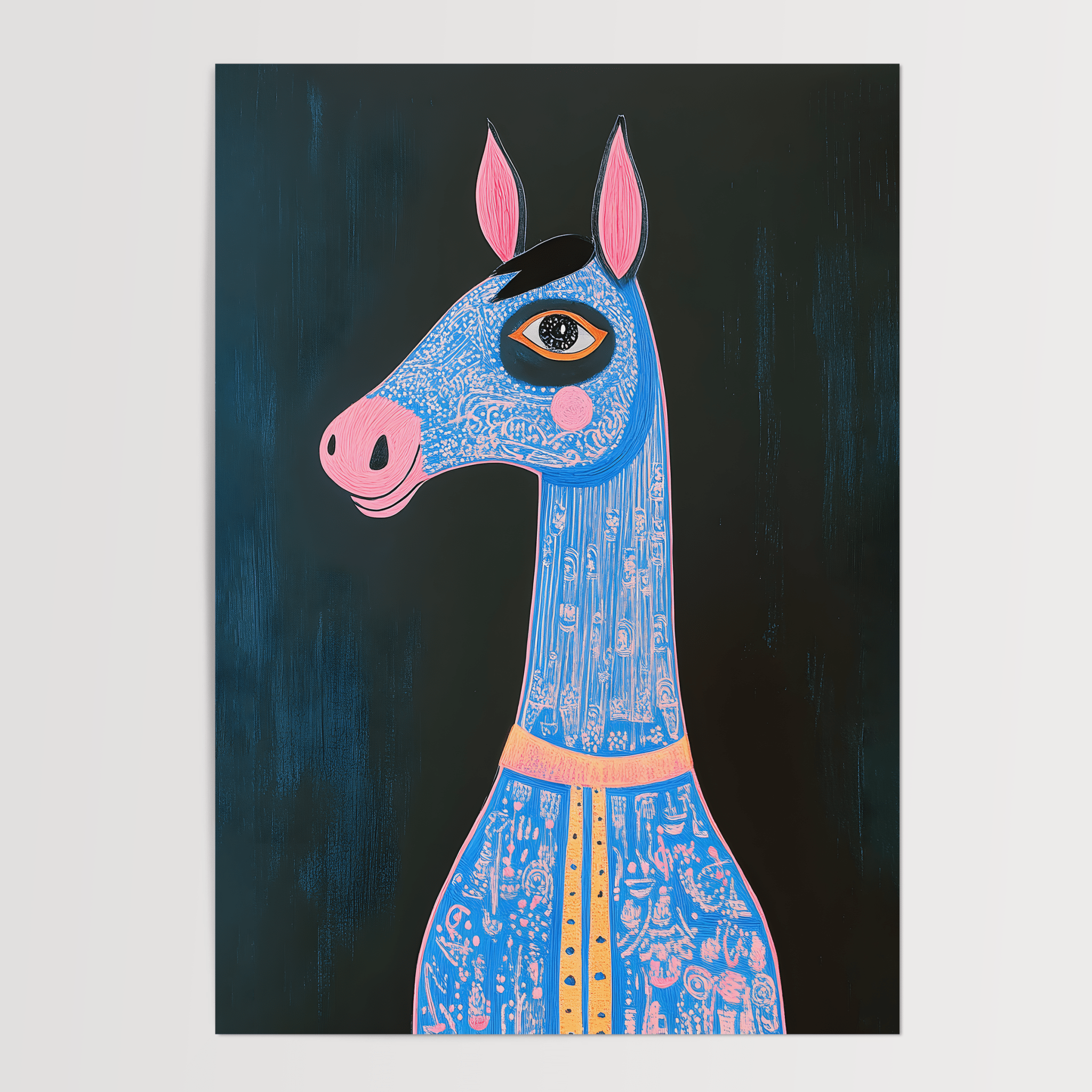 Cosmic Mare - Premium Semi - Glossy Poster - The House Of BLOC