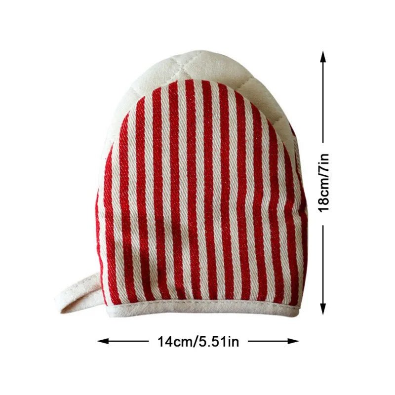 Cotton Striped Oven Glove - The House Of BLOC