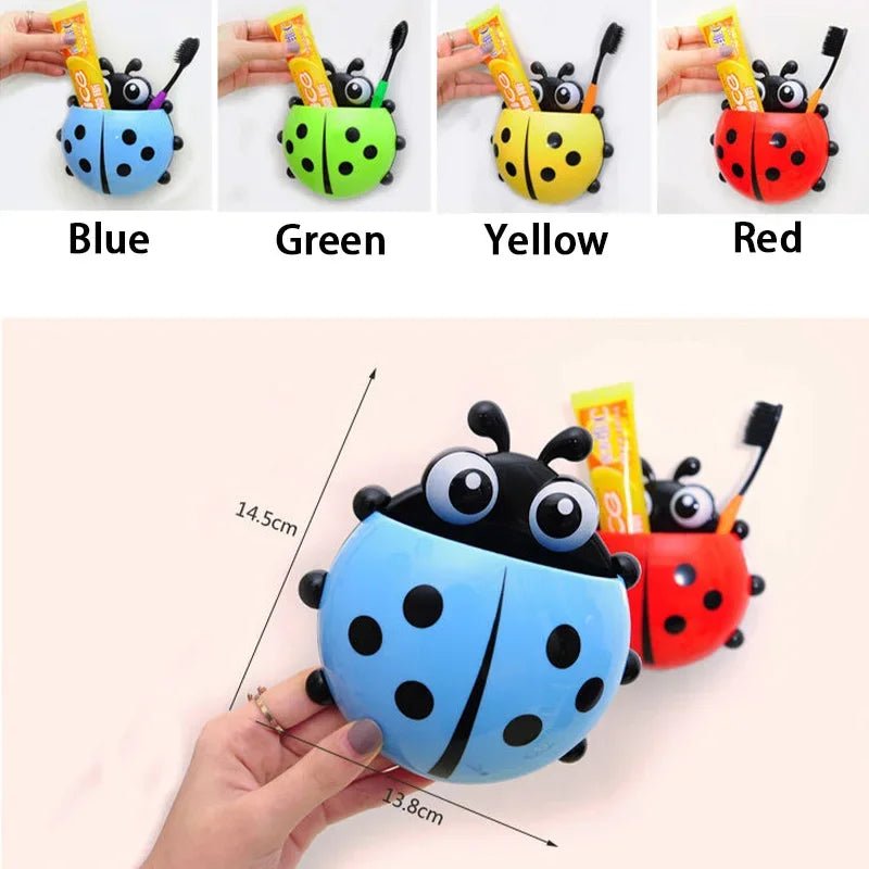 Cute Children's Ladybird Toothbrush Holder - The House Of BLOC