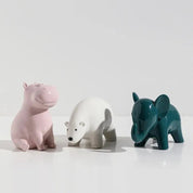 Cute Glazed Ceramic Animal Ornament - The House Of BLOC