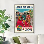 Daft Punk Band 'Around The World' Canvas Poster