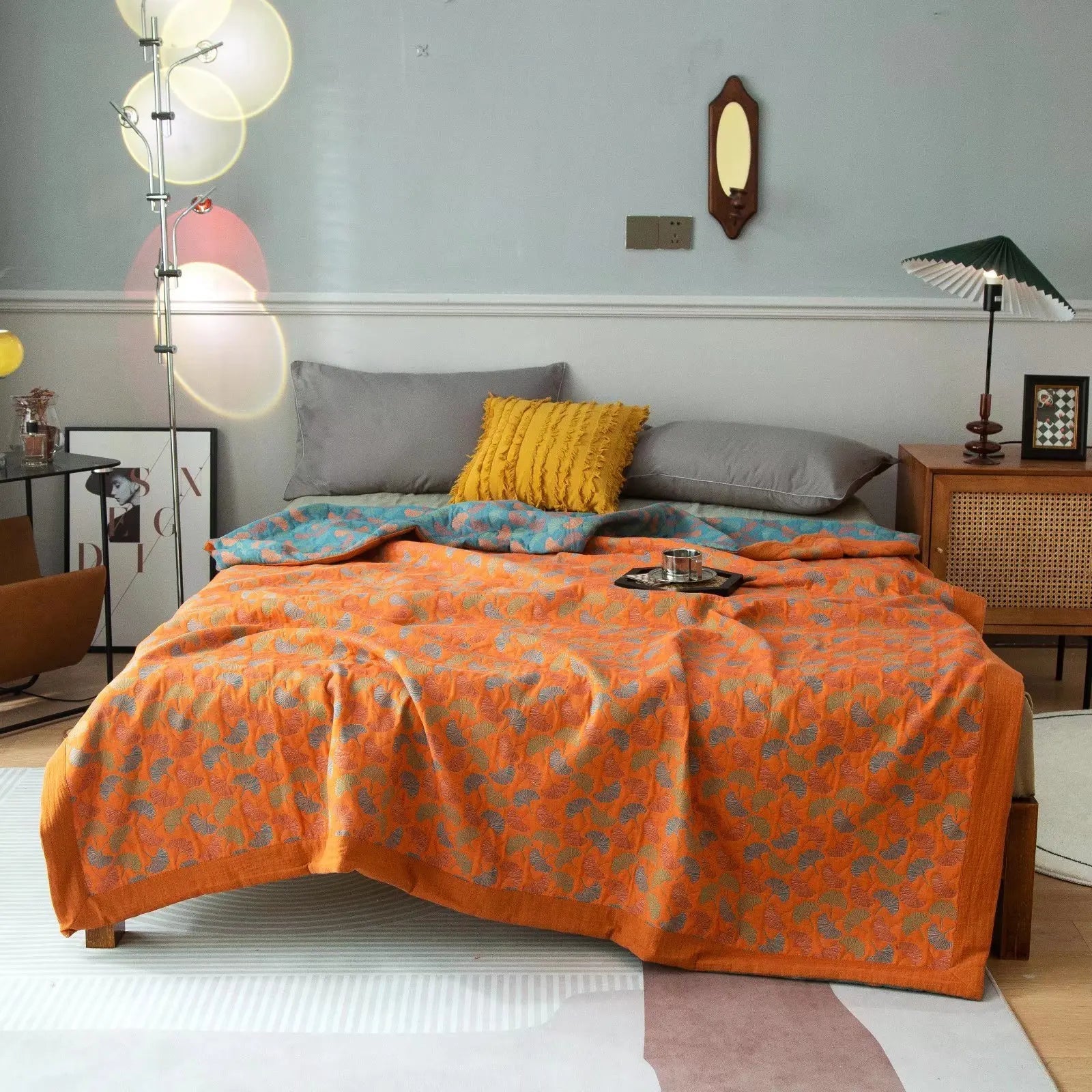 Decorative Bohemian Style Bed Blanket - The House Of BLOC