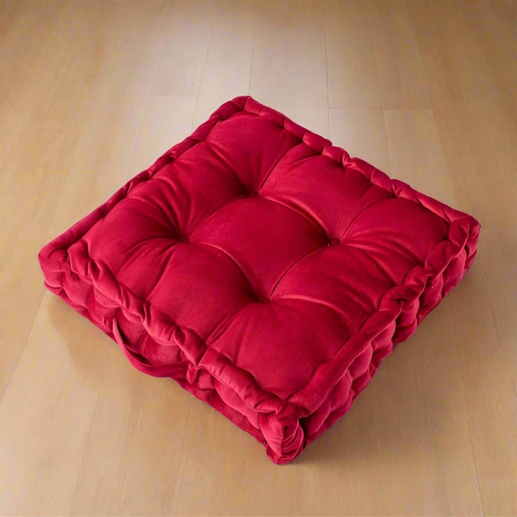 Deep Velvet Thickened Seat Cushion - The House Of BLOC