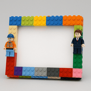 DIY Children's Building Block Photo Frame - The House Of BLOC
