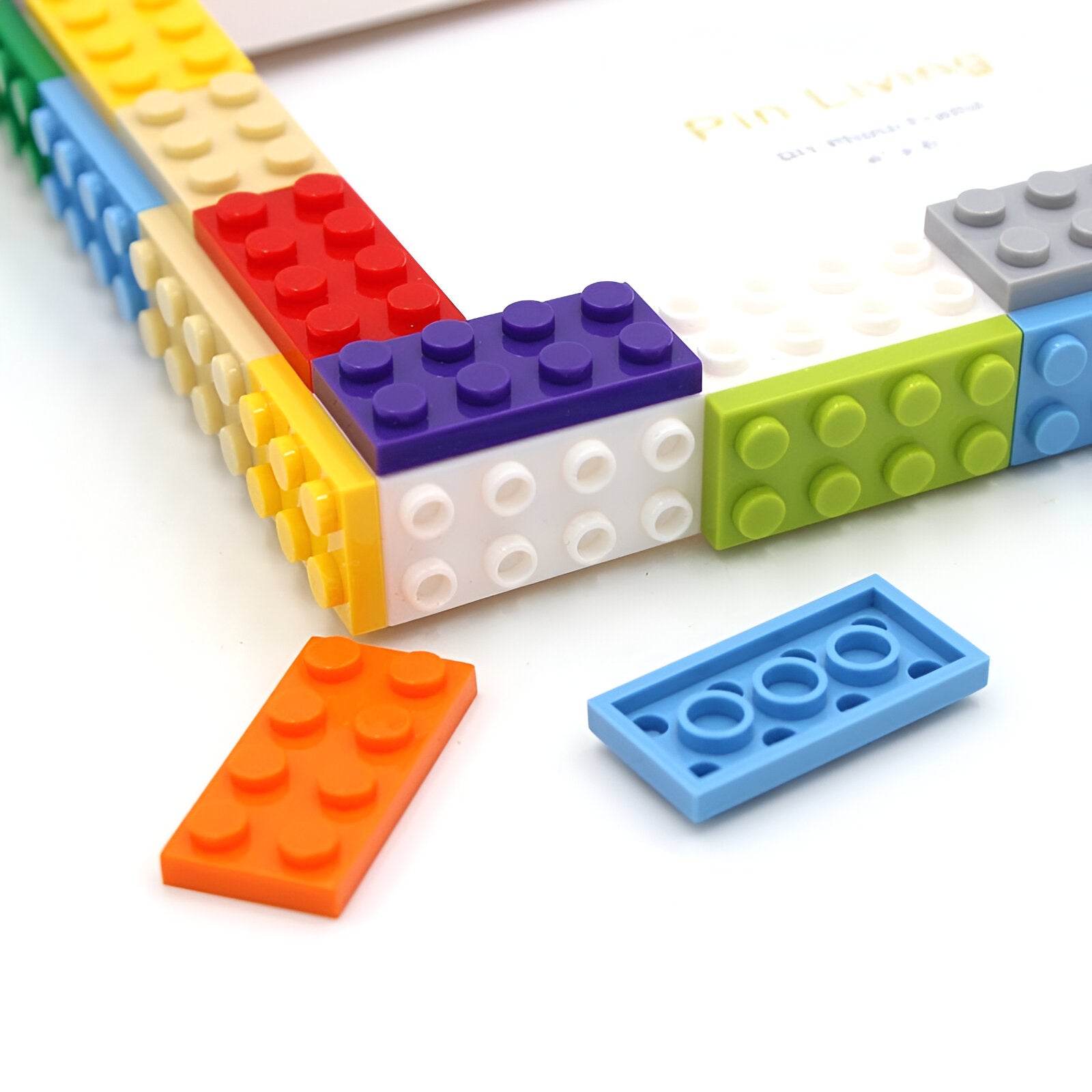 DIY Children's Building Block Photo Frame