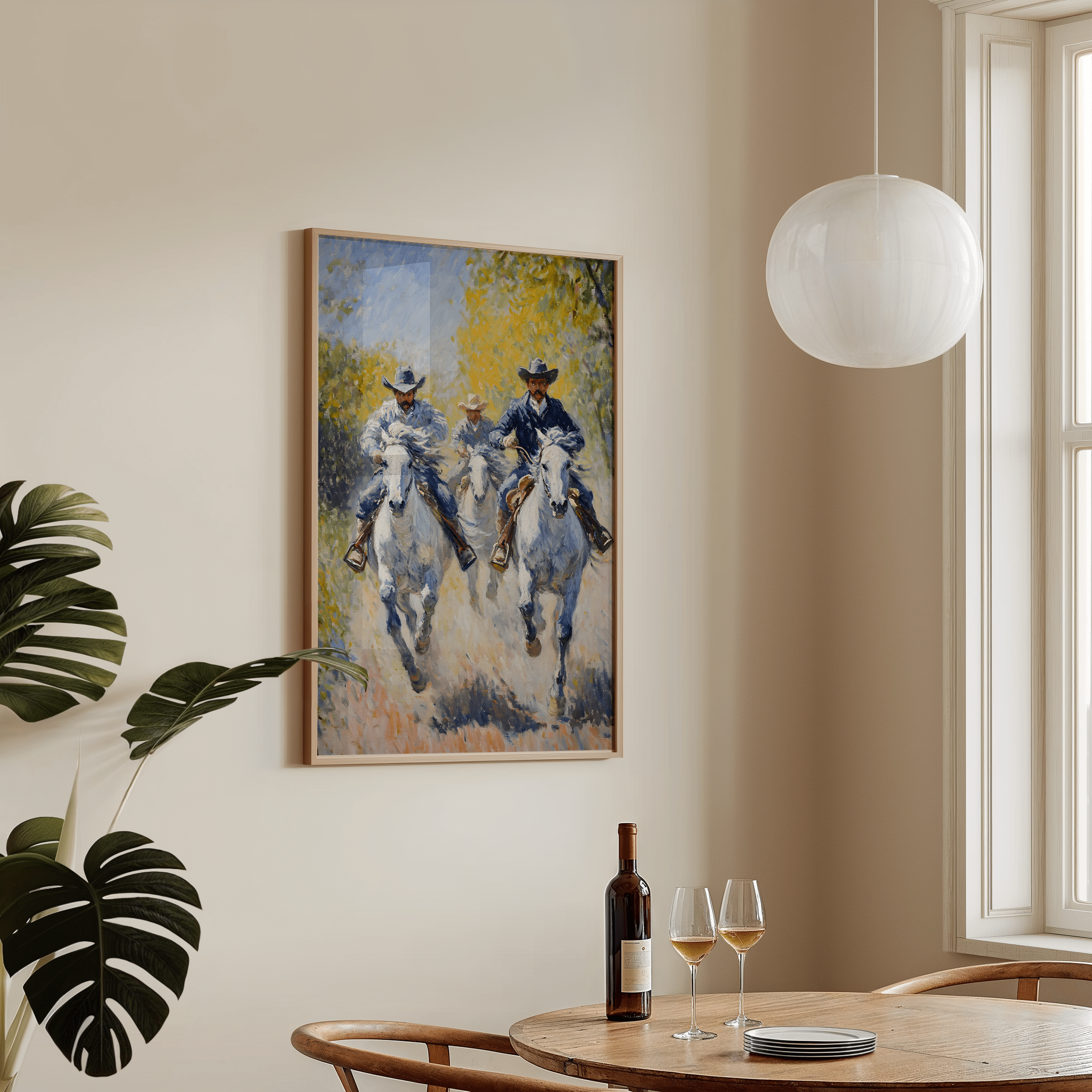 Dust Riders - Premium Semi - Glossy Poster - The House Of BLOC