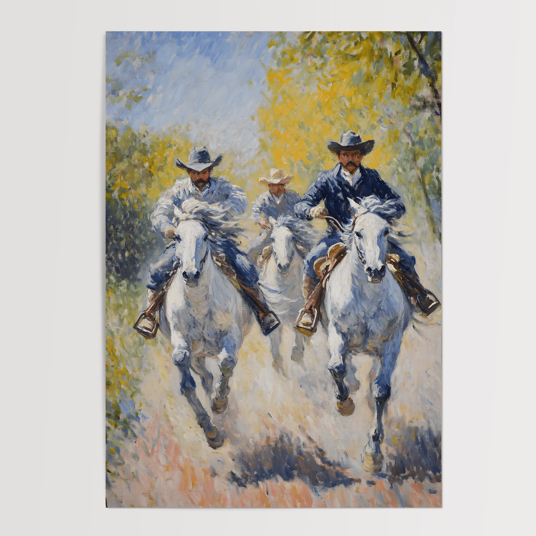 Dust Riders - Premium Semi - Glossy Poster - The House Of BLOC
