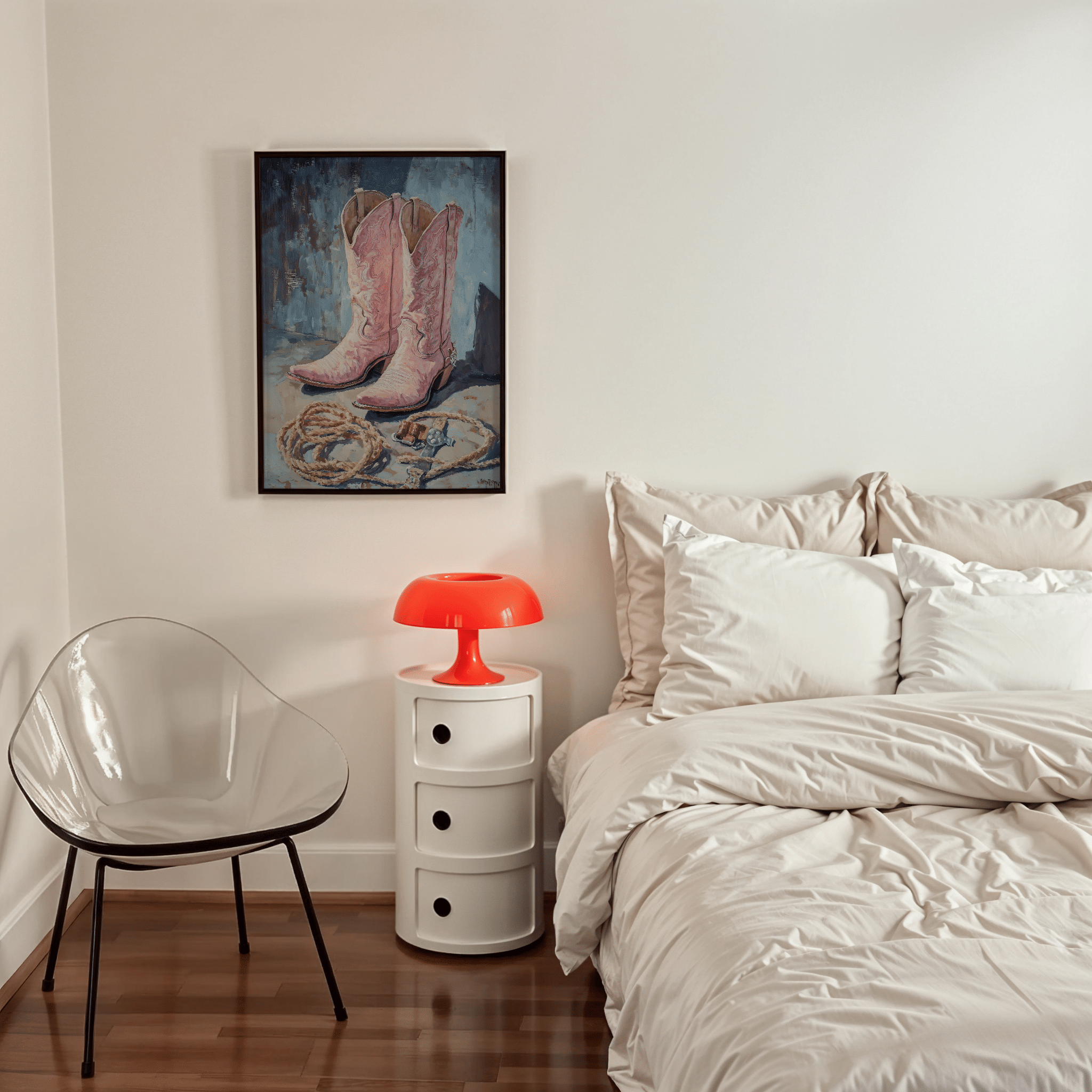 Dusty Rose Riders - Premium Semi - Glossy Poster - The House Of BLOC