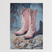 Dusty Rose Riders - Premium Semi - Glossy Poster - The House Of BLOC