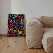 Electric Labrinth - Premium Semi - Glossy Poster - The House Of BLOC