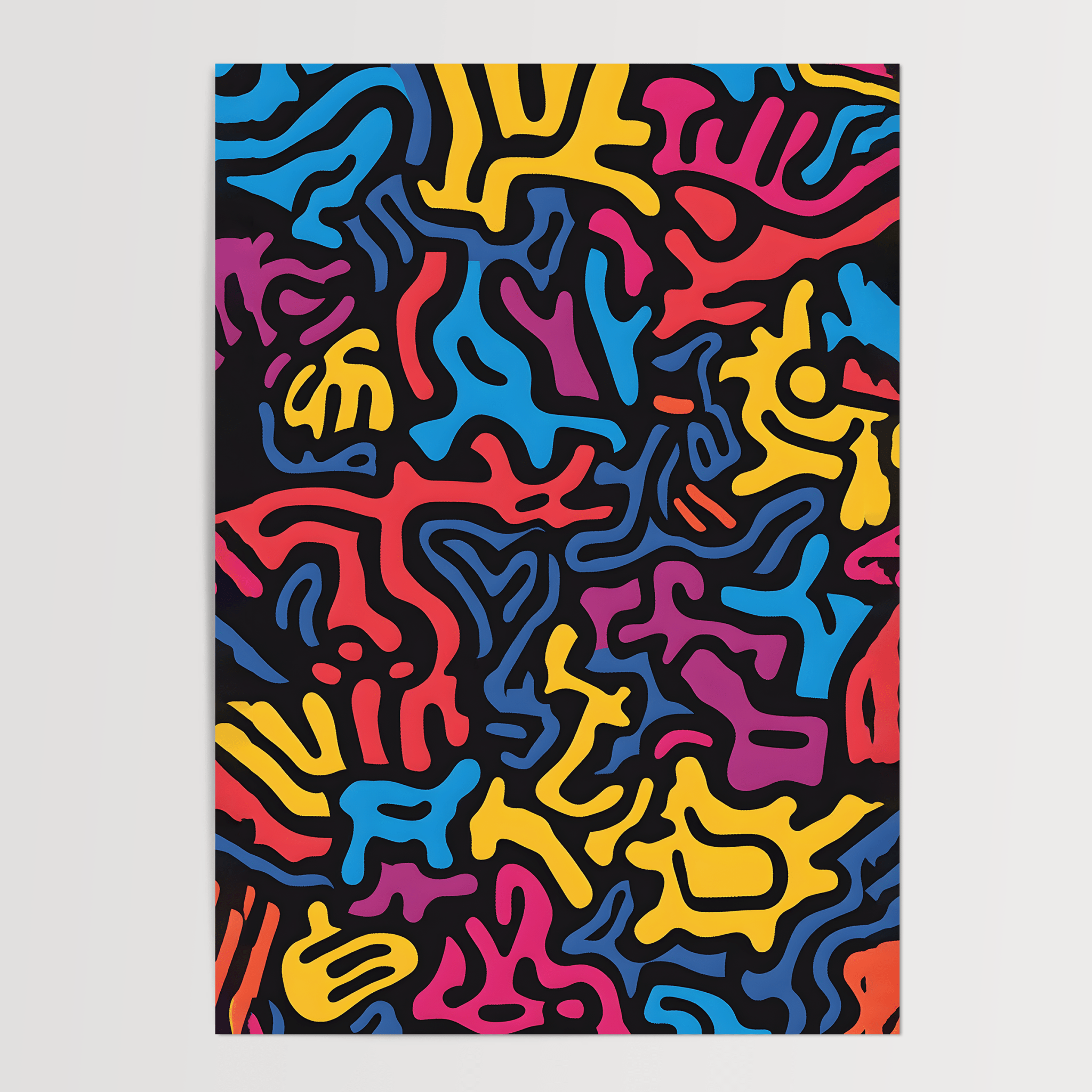 Electric Labrinth - Premium Semi - Glossy Poster - The House Of BLOC