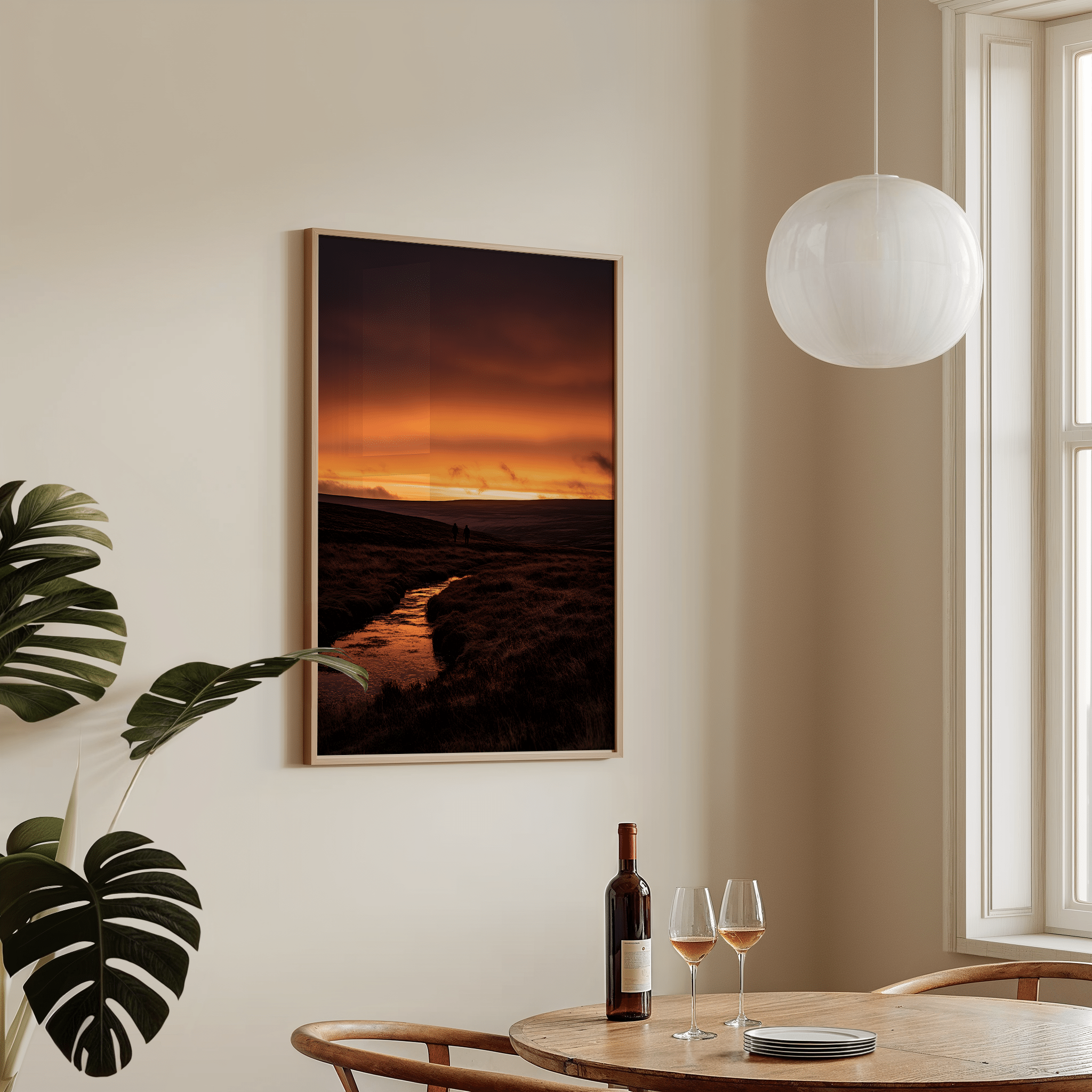 Embers Of The Horizon - Premium Semi - Glossy Poster - The House Of BLOC