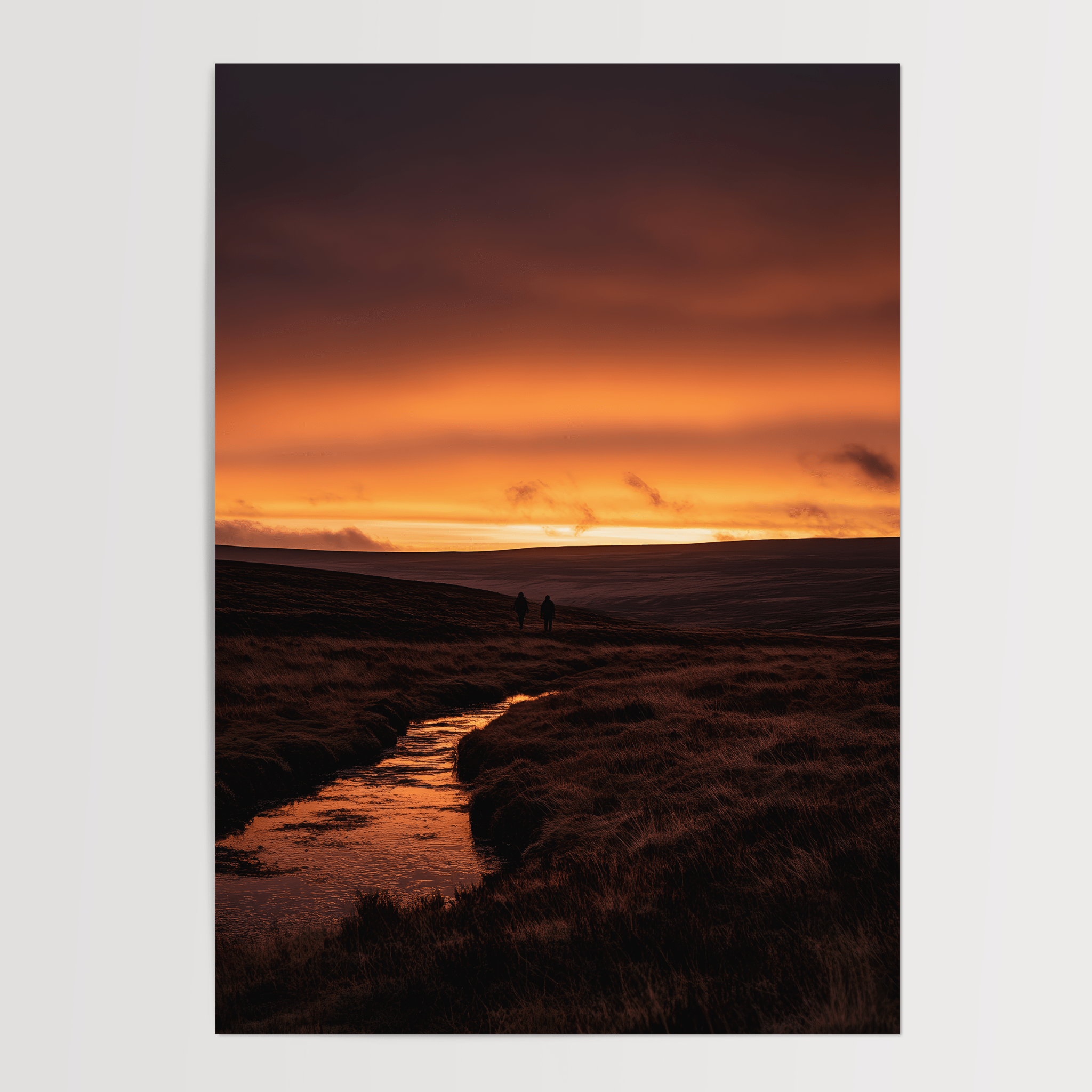 Embers Of The Horizon - Premium Semi - Glossy Poster - The House Of BLOC