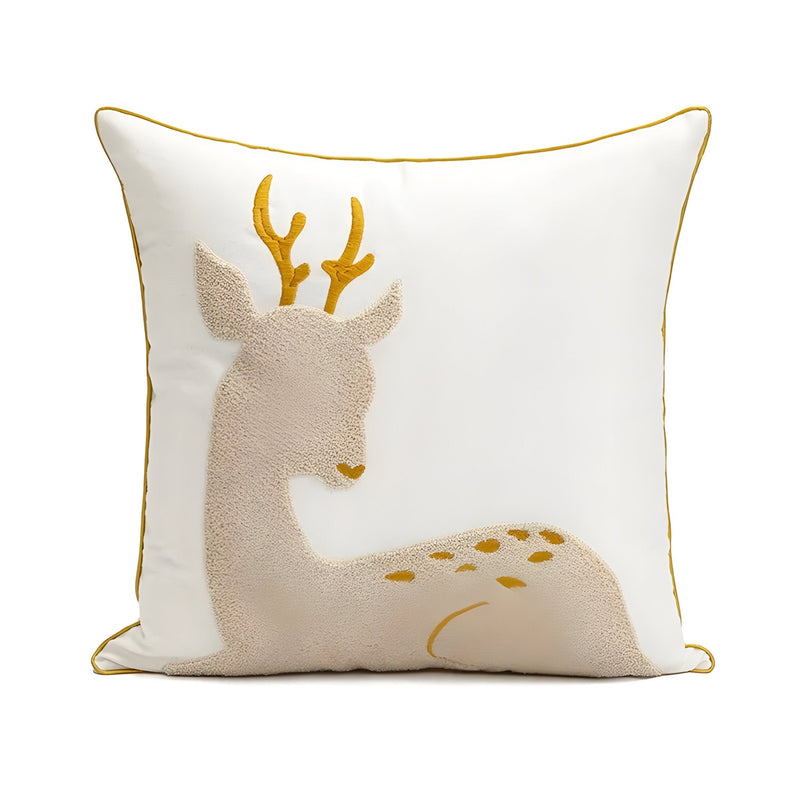 Embroidered Christmas Cushion Cover - The House Of BLOC