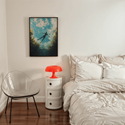 Floating In A River Poster - Premium Semi - Glossy Poster - The House Of BLOC