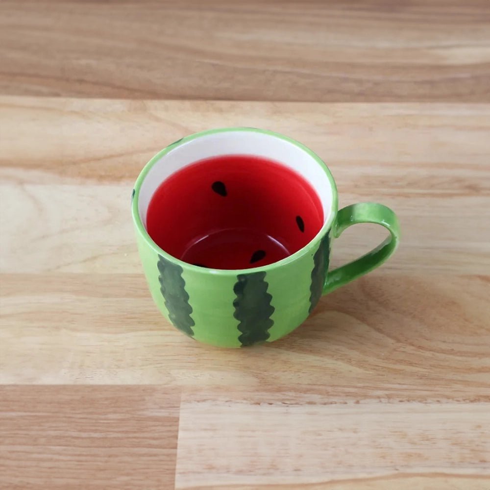 Fruit Design Mug & Saucer Set - The House Of BLOC