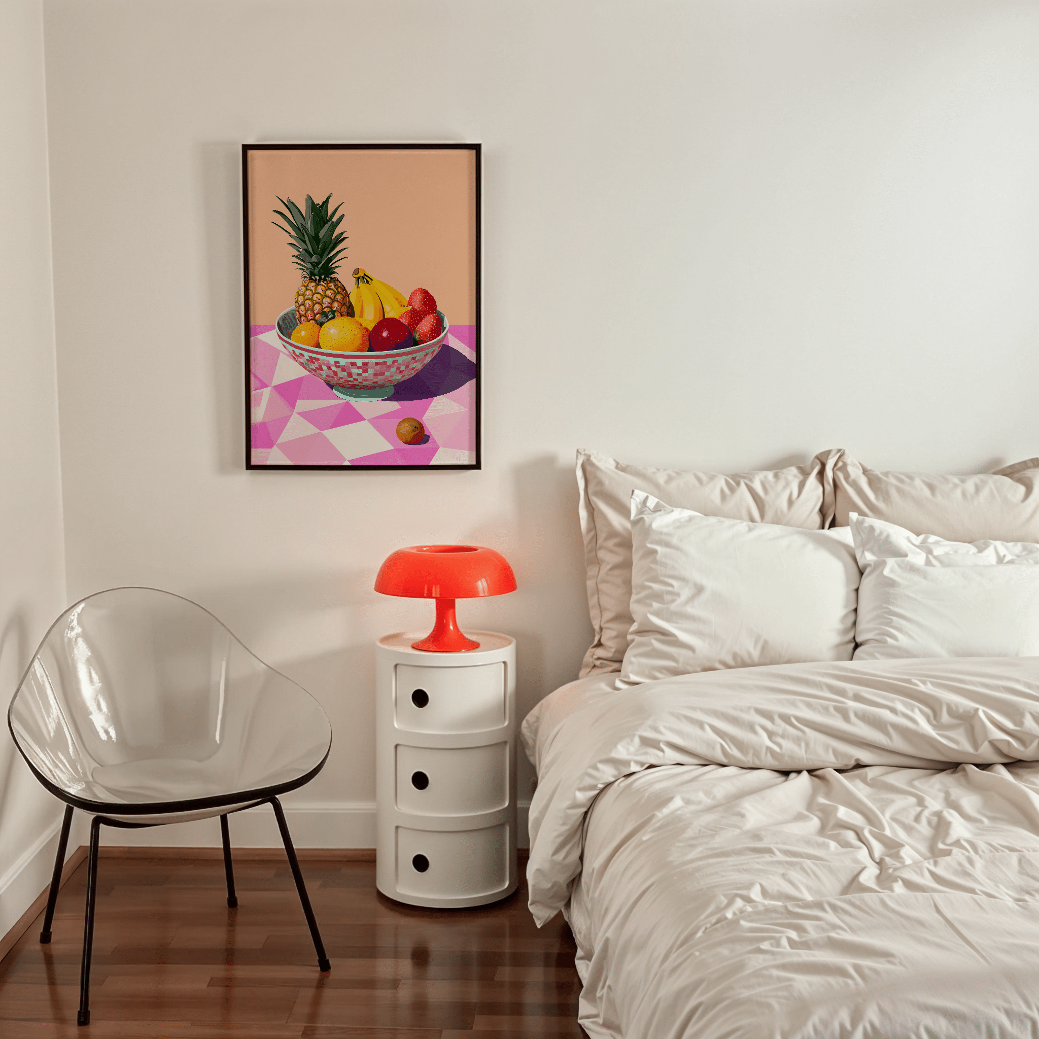 Fruit Parade - Premium Semi - Glossy Poster - The House Of BLOC