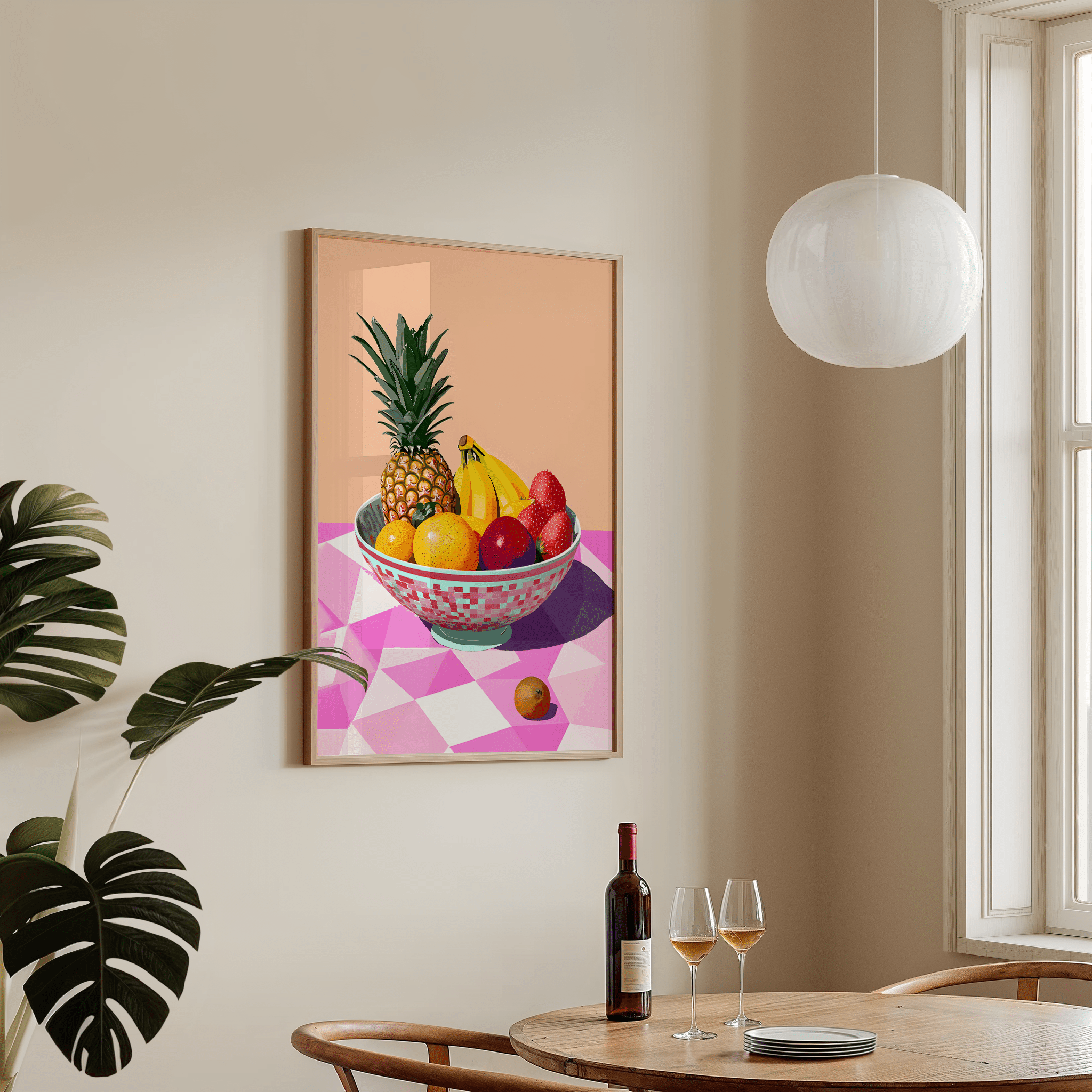 Fruit Parade - Premium Semi - Glossy Poster - The House Of BLOC