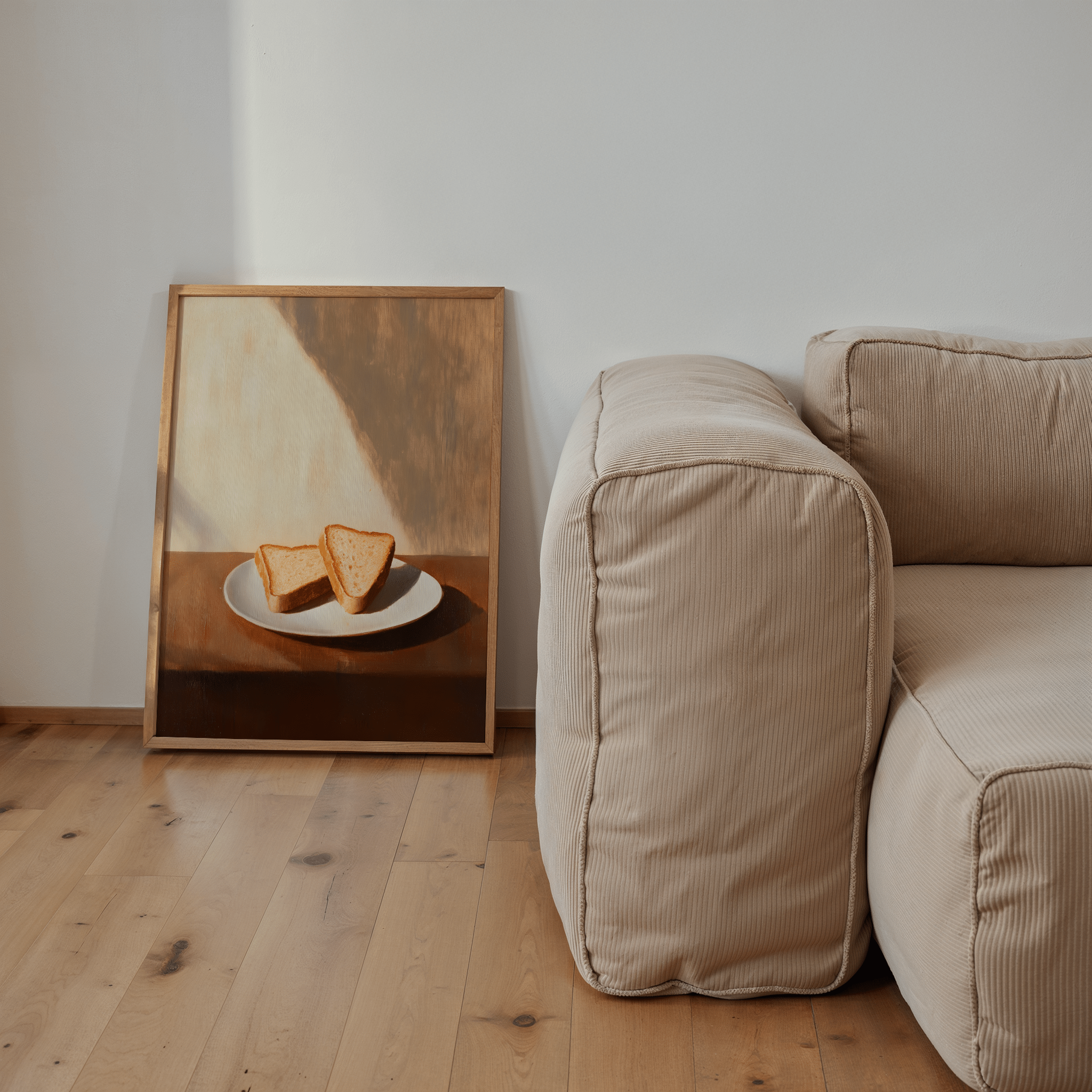 Golden Hour Toast - Premium Semi - Glossy Poster - The House Of BLOC
