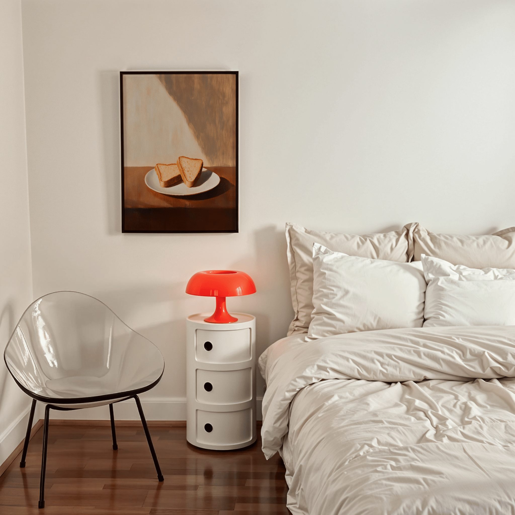 Golden Hour Toast - Premium Semi - Glossy Poster - The House Of BLOC