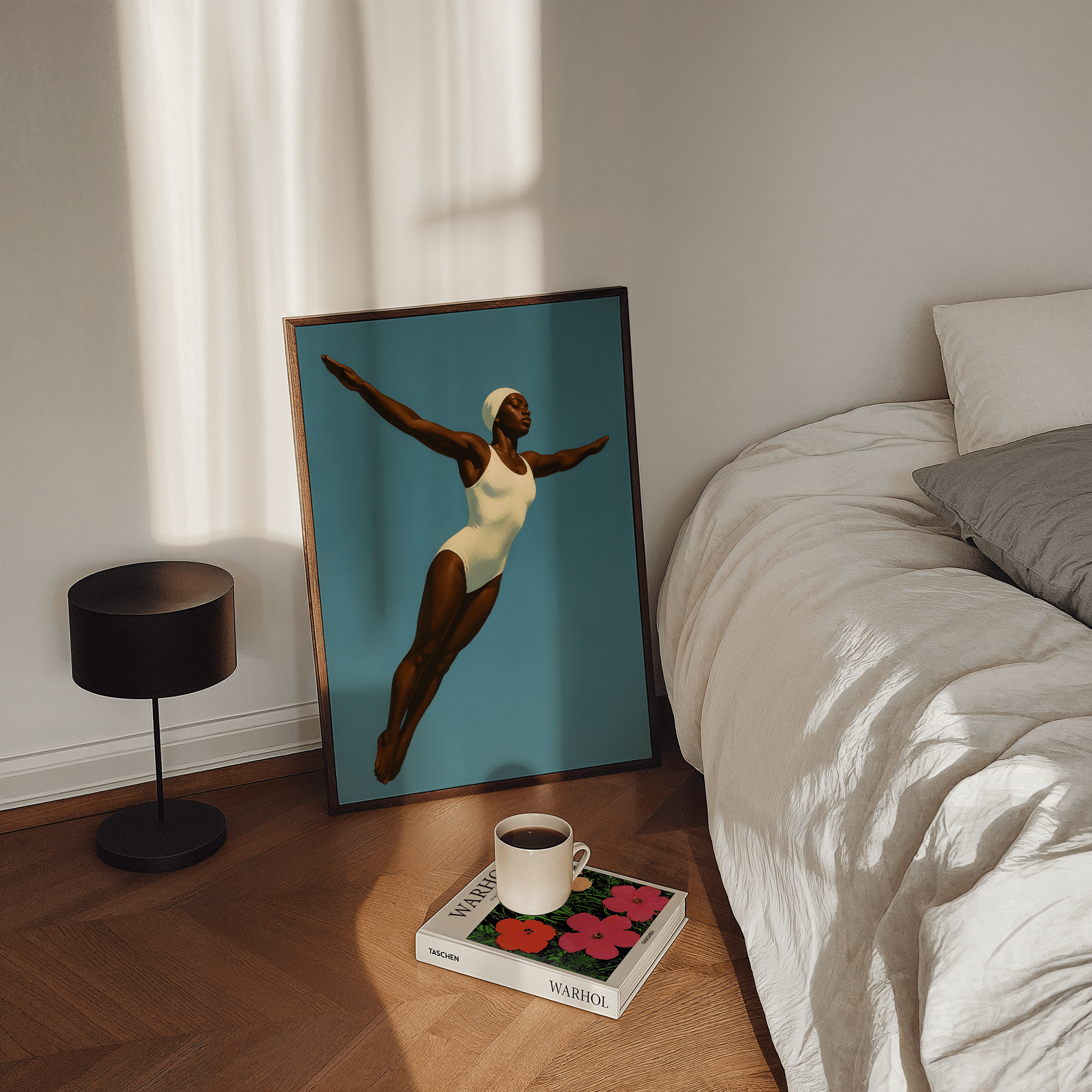 Grace In Flight - Premium Semi - Glossy Poster - The House Of BLOC