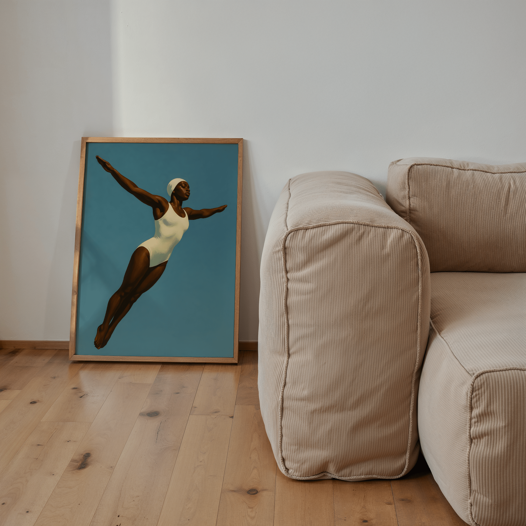 Grace In Flight - Premium Semi - Glossy Poster - The House Of BLOC