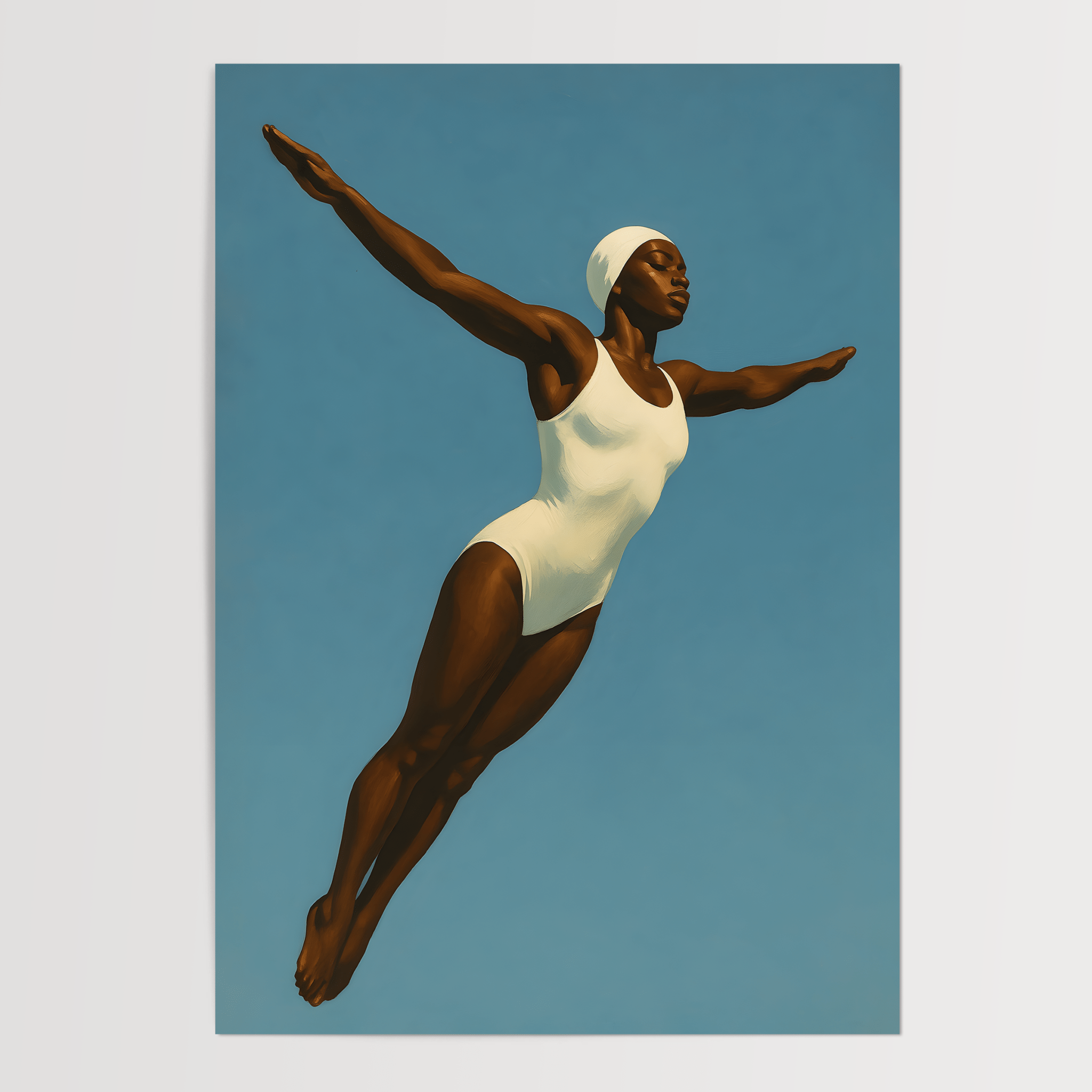 Grace In Flight - Premium Semi - Glossy Poster - The House Of BLOC