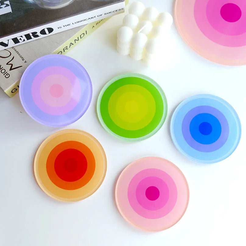 Gradient Colour Drink Coasters - The House Of BLOC