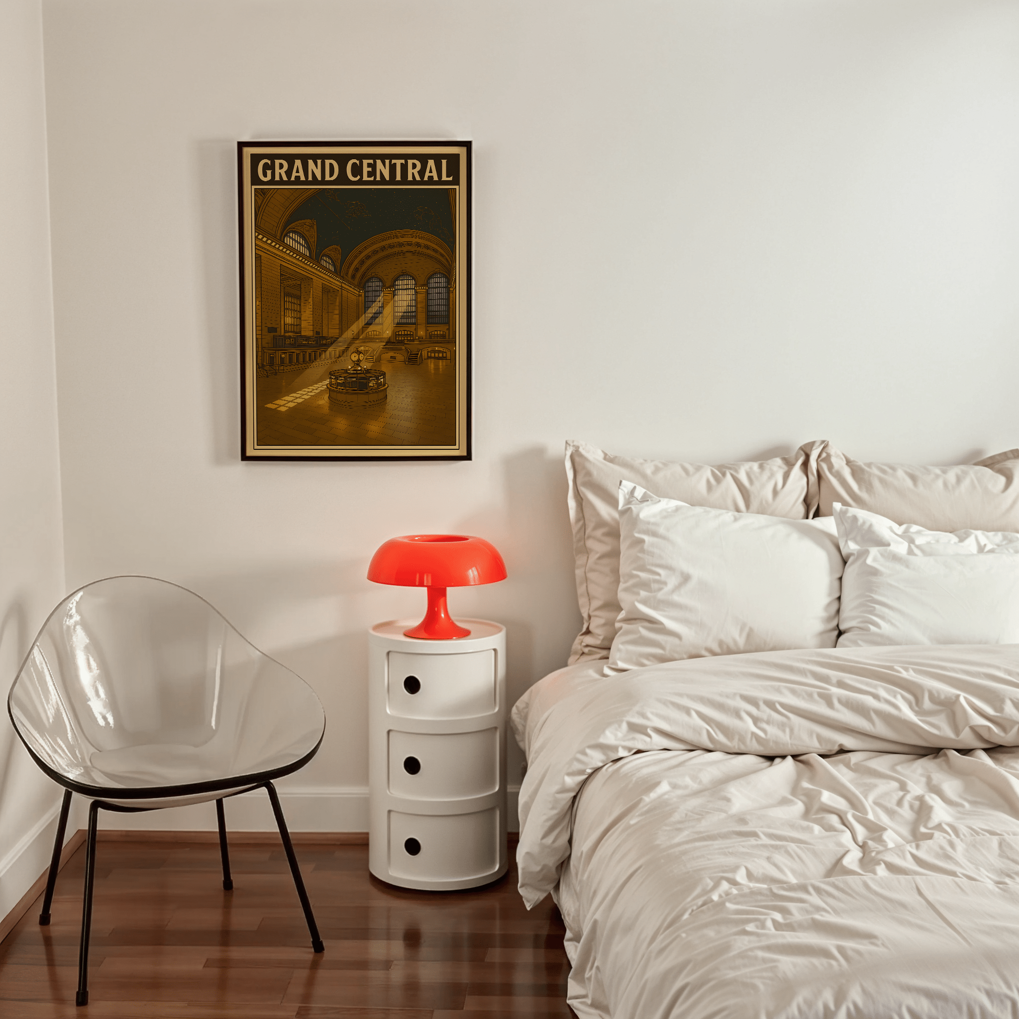 Grand Central Train Station - Premium Semi - Glossy Poster - The House Of BLOC