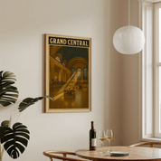 Grand Central Train Station - Premium Semi - Glossy Poster - The House Of BLOC