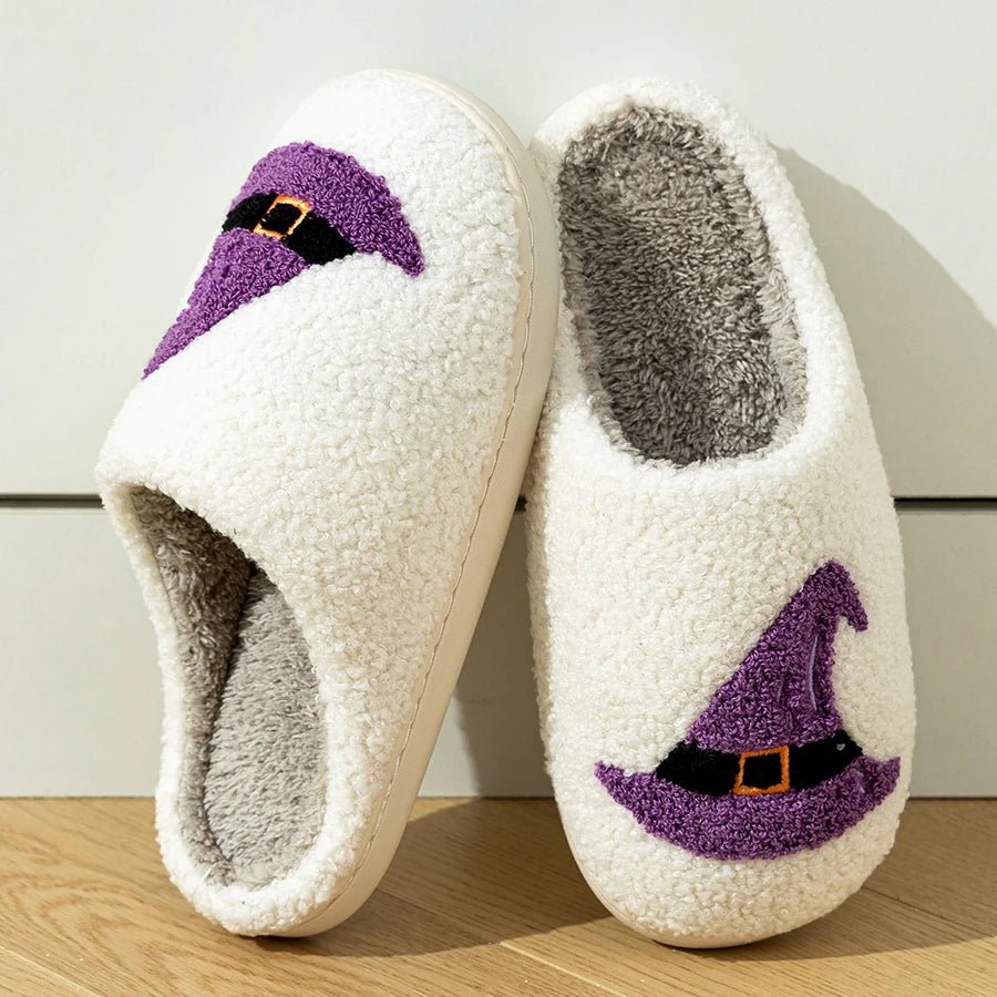 Halloween Witches Hat Home Slippers - The House Of BLOC