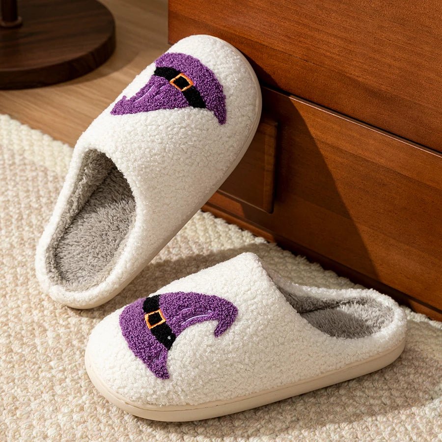 Halloween Witches Hat Home Slippers - The House Of BLOC