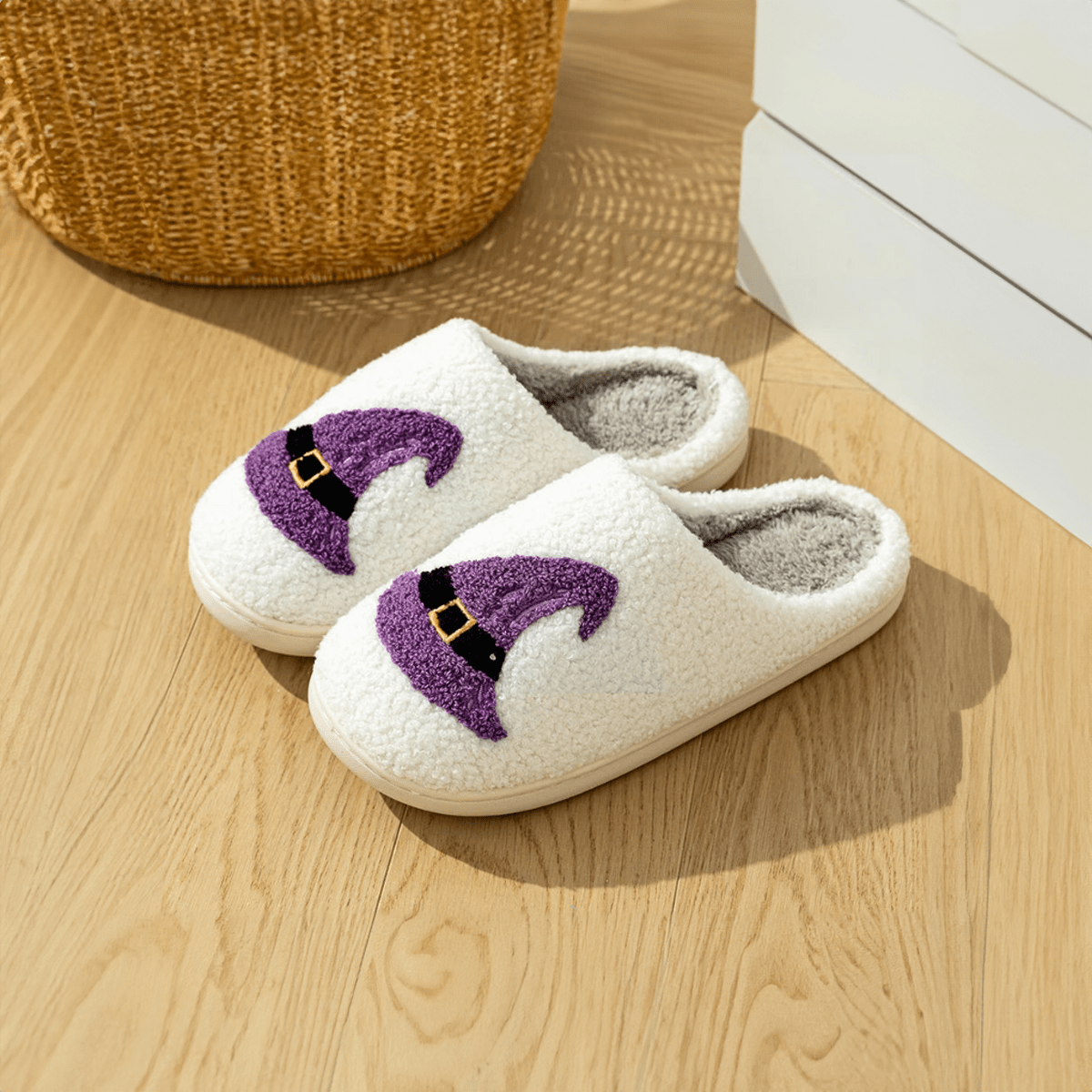 Halloween Witches Hat Home Slippers - The House Of BLOC