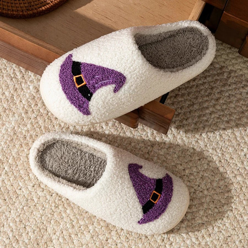 Halloween Witches Hat Home Slippers - The House Of BLOC