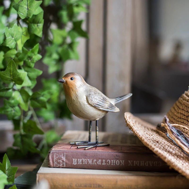 Handcrafted Resin Garden Bird Ornaments - The House Of BLOC