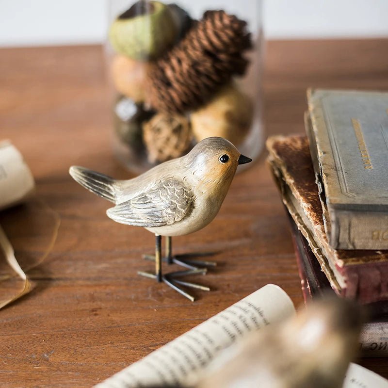 Handcrafted Resin Garden Bird Ornaments - The House Of BLOC