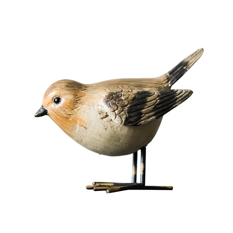 Handcrafted Resin Garden Bird Ornaments - The House Of BLOC