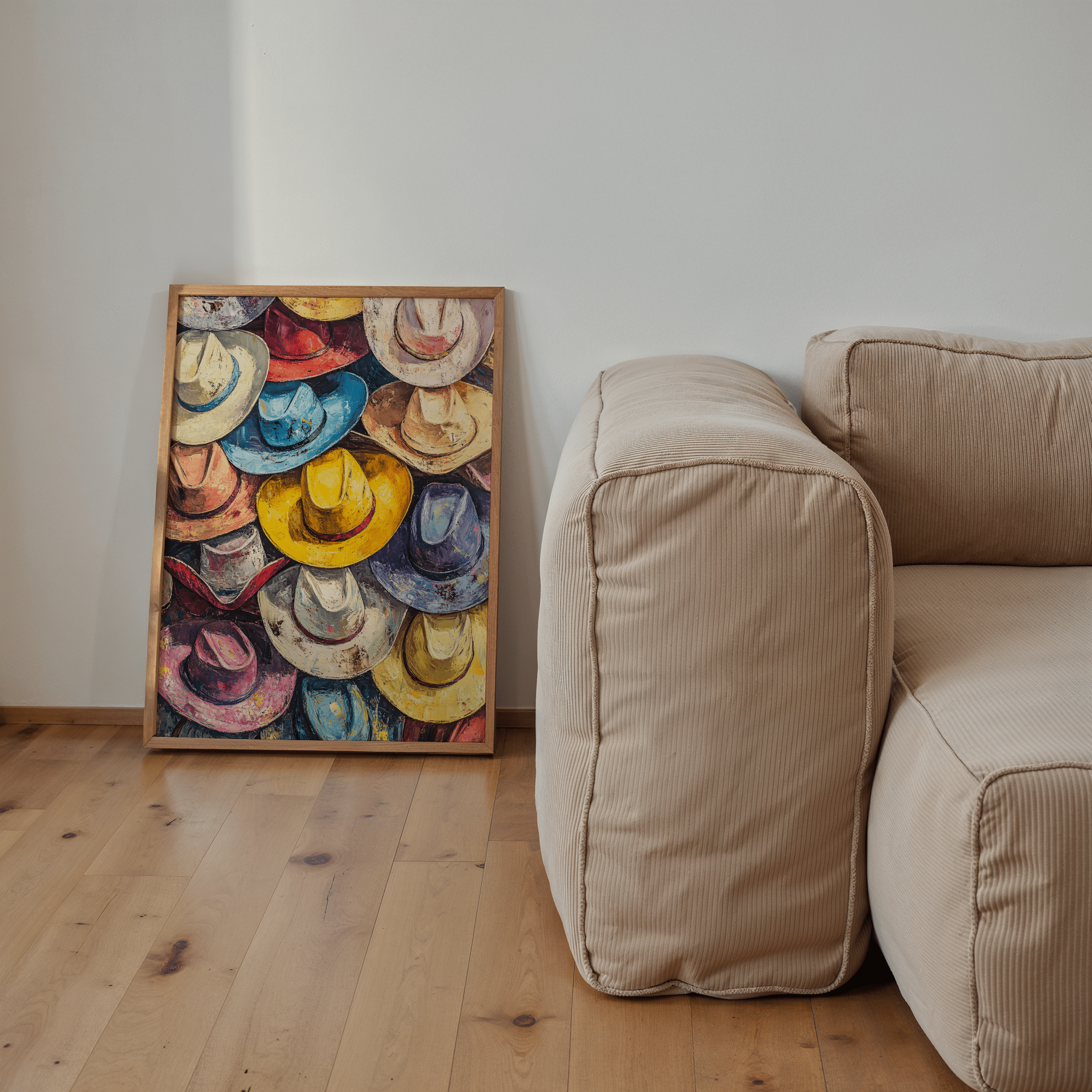 Hat Parade - Premium Semi - Glossy Poster - The House Of BLOC