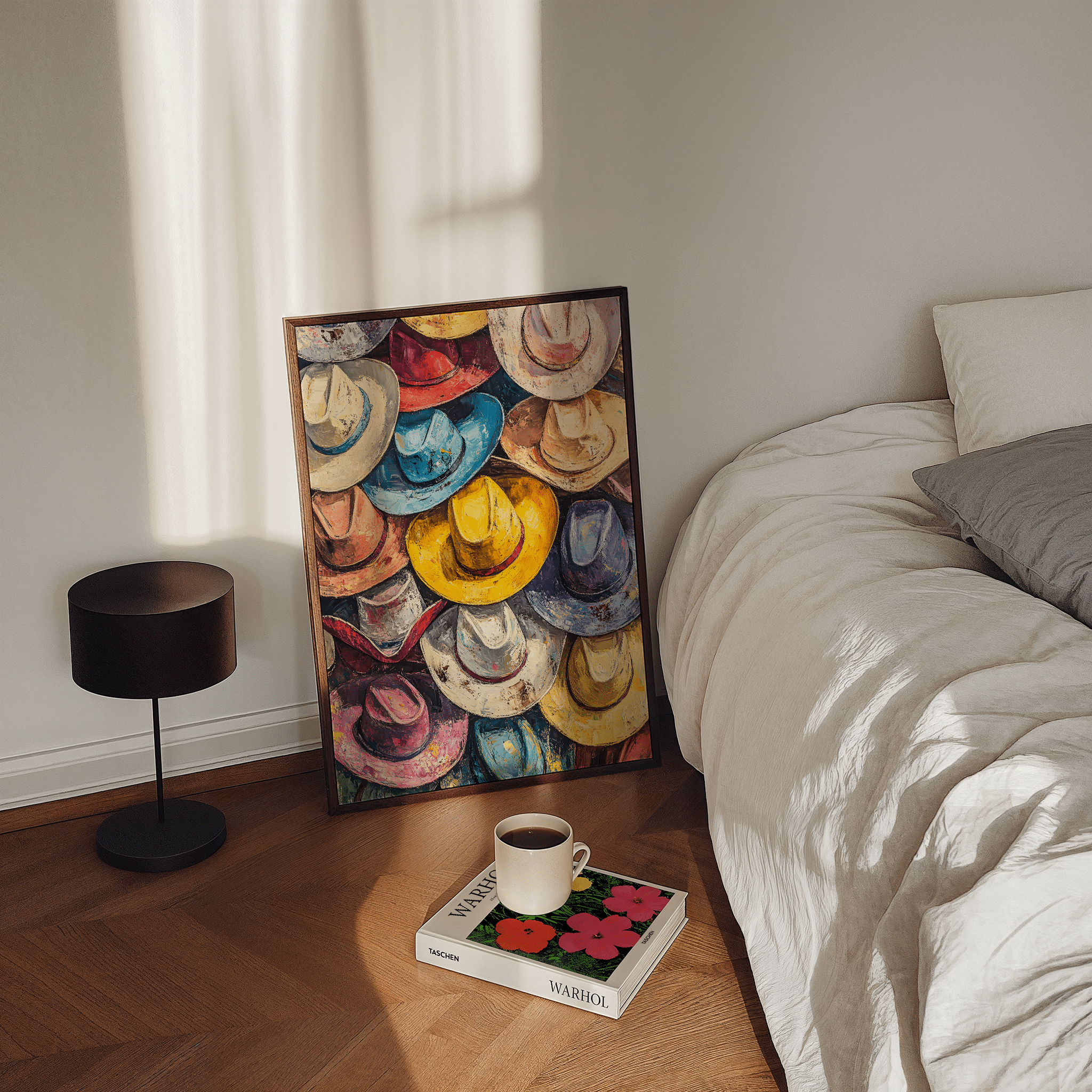 Hat Parade - Premium Semi - Glossy Poster - The House Of BLOC