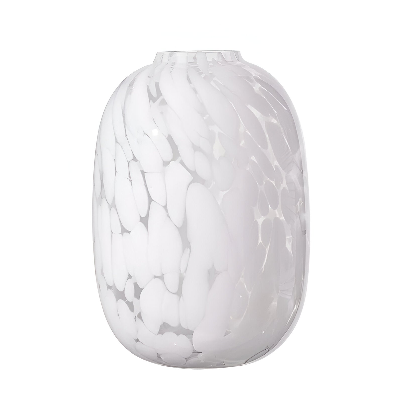 High Sense Marble Effect Glass Vase - The House Of BLOC