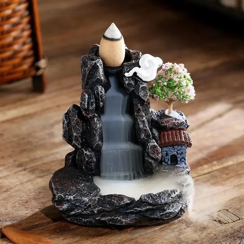 Incense Waterfall Burner Decoration - The House Of BLOC