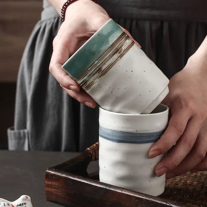 Japanese Ceramic Water Cup - The House Of BLOC