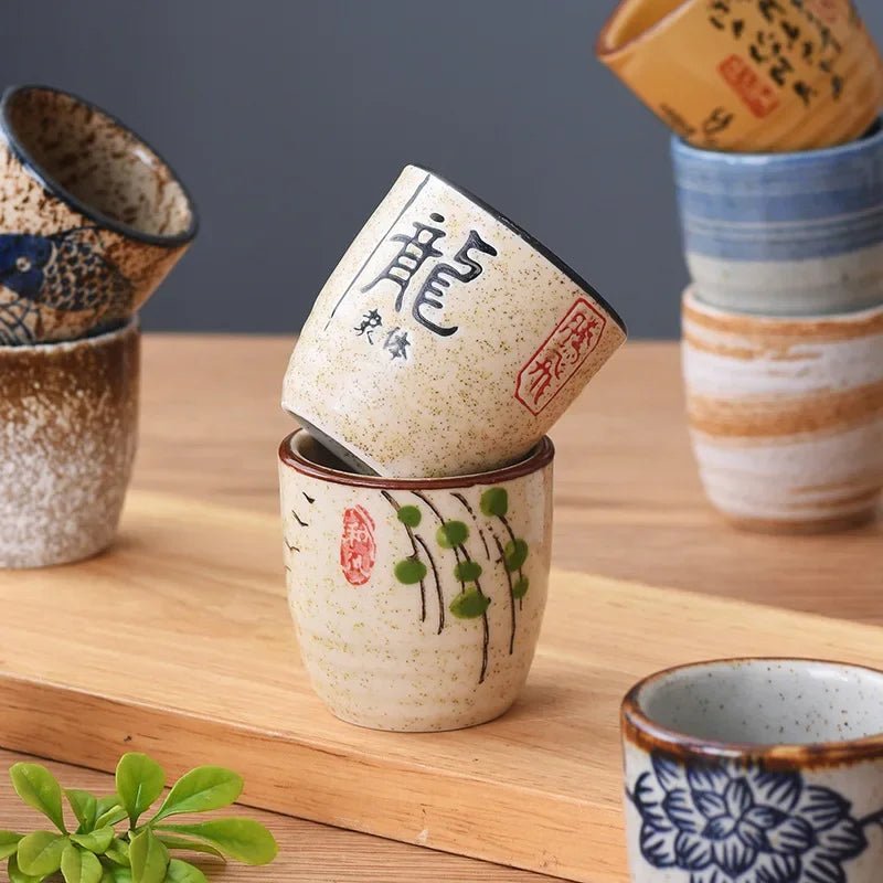 Japanese Style Ceramic Sake Cup - The House Of BLOC