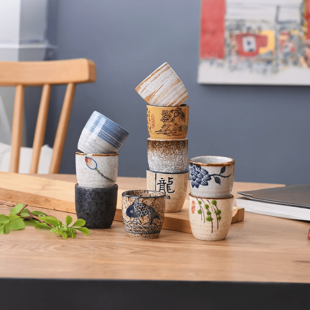 Japanese Style Ceramic Sake Cup - The House Of BLOC