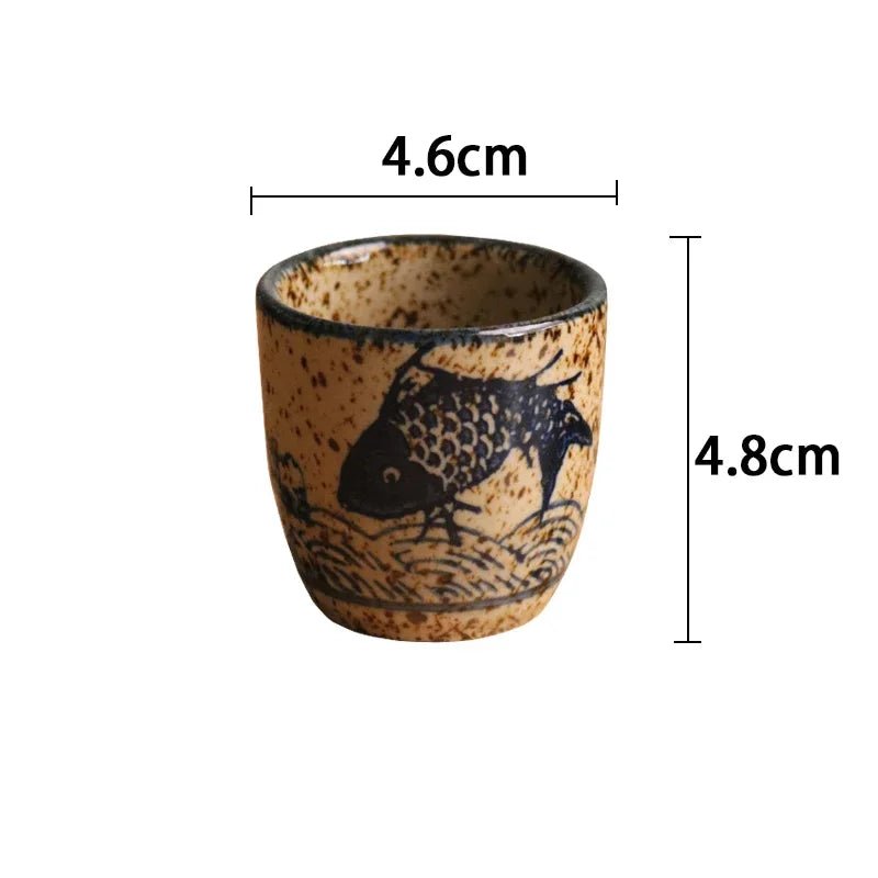 Japanese Style Ceramic Sake Cup - The House Of BLOC