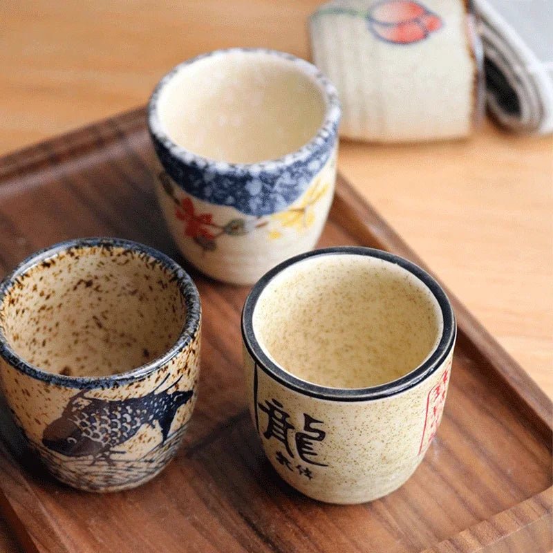 Japanese Style Ceramic Sake Cup - The House Of BLOC