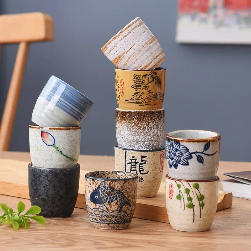 Japanese Style Ceramic Sake Cup - The House Of BLOC