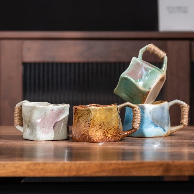 Japanese Style Irregular Coffee Mug - The House Of BLOC