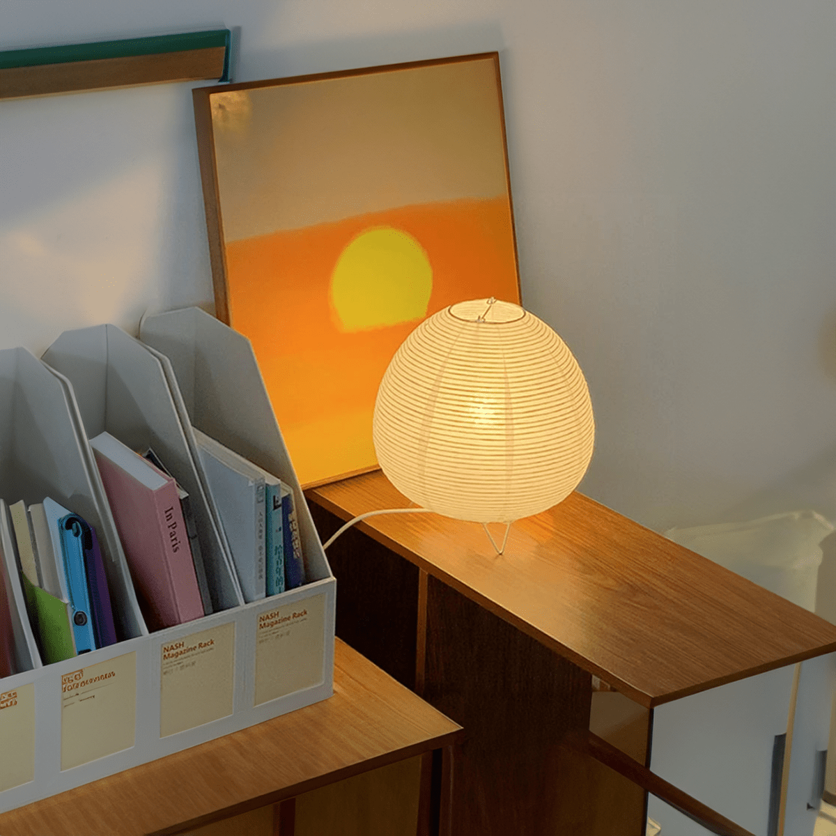 Japanese Style Wabi Sabi Style Table Lamp - The House Of BLOC