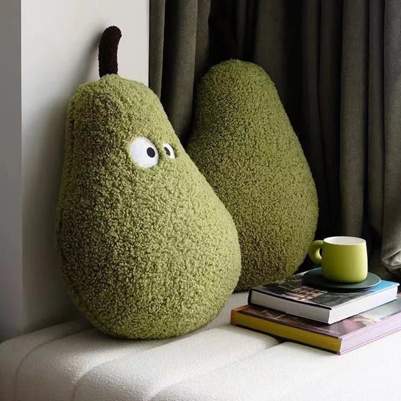 Large Plush Pear Sofa Cushion - The House Of BLOC